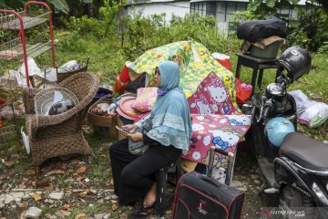 Penertiban bangunan liar di Jakarta