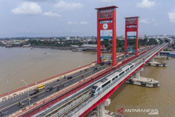 Pengurangan jadwal perjalanan LRT Sumatera Selatan