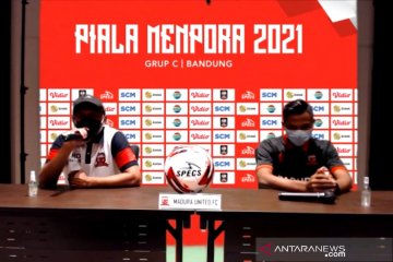 Pelatih Madura United ingatkan pemain lebih tenang saat hadapi Persela