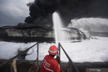 Serangan teroris pemicu kebakaran kilang minyak Balongan? Cek faktanya