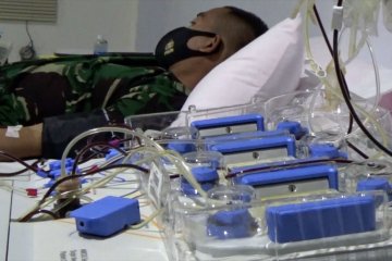 Korem 102 Panju Panjung gelar donor plasma konvalesen