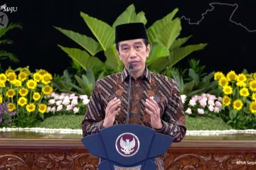 Presiden Jokowi buka Kongres XXXI HMI tahun 2021