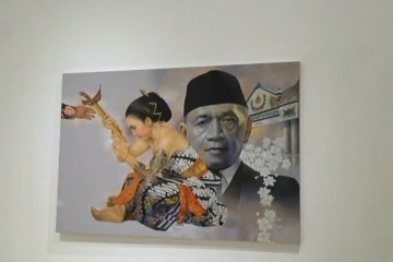 Sosok Sultan Hamengku Buwono IX dalam lukisan 37 seniman