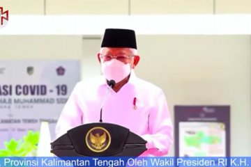 Wapres resmikan Bandara Haji Muhammad Sidik di Kalteng