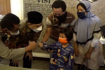 Bocah hilang di Surabaya yang viral akhirnya ditemukan