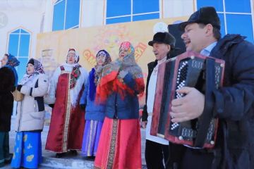 Menengok kemeriahan perayaan Festival Maslenitsa di Kazakhstan