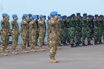 Satgas Maritim TNI Konga XXVIII-M bertolak ke Lebanon