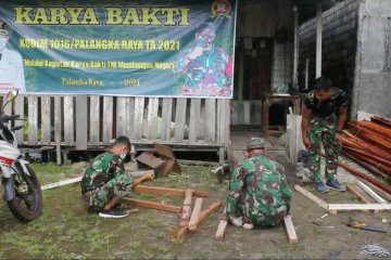 TNI-BAZNAS bangun rumah warga tak mampu