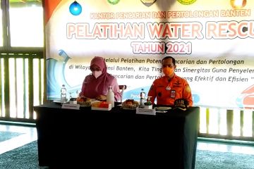 Basarnas Banten gelar pelatihan pertolongan di air