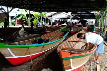 Pulau Sewangi, sentra pembuat perahu kelotok khas Banjar