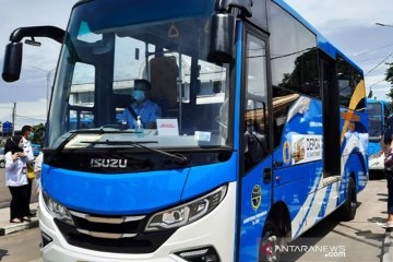 Depok ajak masyarakat gunakan bus sebagai alat transportasi