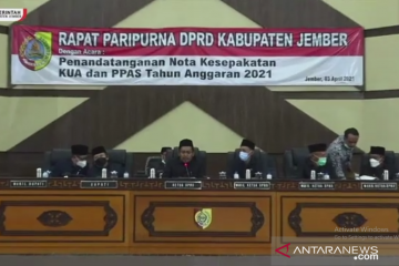 Bupati dan pimpinan DPRD Jember sepakati KUA PPAS APBD 2021