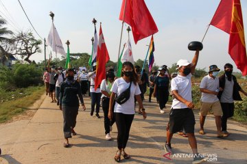 Pemerintah persatuan anti junta Myanmar bentuk kekuatan pertahanan