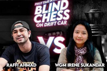 Duel catur Irene Sukandar vs Raffi Ahmad catatkan rekor MURI