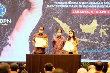 Terapkan solusi digital, Peruri teken MoU dengan Kementerian ATR/BPN