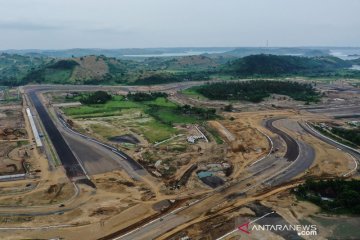 Perkembangan pembangunan Sirkuit Mandalika