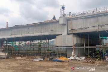 Jalur layang KA Bandara Yogyakarta beroperasi Agustus tahun ini