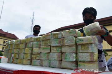 Polda Aceh dan Bea Cukai Gagalkan Peredaran Narkotika