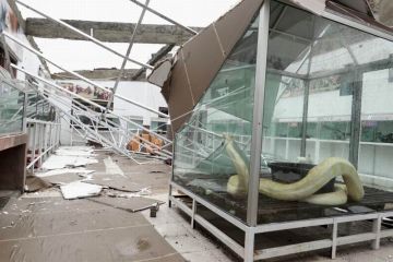Dampak angin kencang di Purbalingga