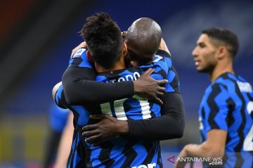 Lukaku bawa Inter tundukkan Sassuolo 2-1