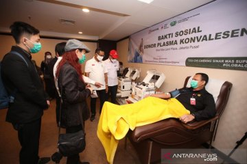 Sinar Mas galang penyintas COVID-19 donor plasma konvalesen