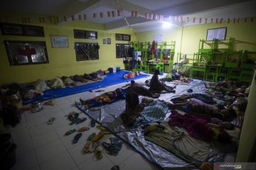 Pengungsi korban bencana NTT berkurang tersisa 4.182 orang