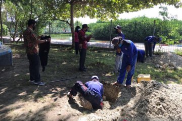 10 titik sumur resapan dibuat di Pulau Kelapa