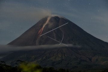 Volume kubah lava Merapi mencapai 1 juta meter kubik lebih