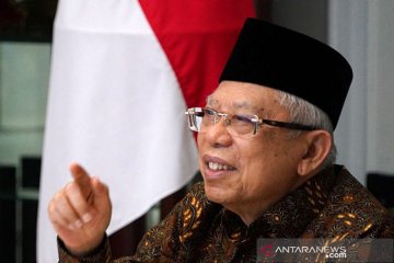 Hoaks! Wapres Ma'ruf Amin ucapkan Natal dengan pakaian Sinterklas