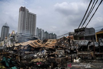 Pascakebakaran Pasar Kambing di Tanah Abang