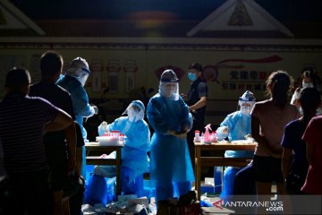 Warga Anhui China berebut vaksin setelah kasus sporadis COVID
