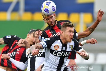 Liga Italia: AC Milan kalahkan Parma 3-1