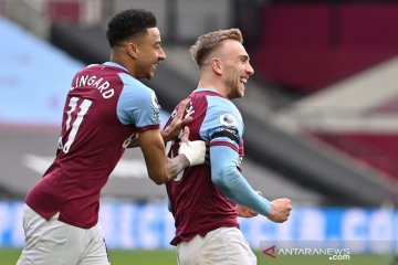 Liga Inggris: West Ham  kalahkan Leicester City 3-2