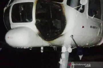 Sempat dibakar KKB, helikopter PT Ersa Air diterbangkan ke Timika