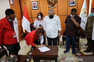 Ketua DPD RI bersama relawan Jokowi bahas UMKM hingga pemimpin bangsa