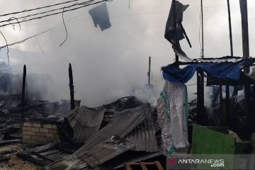 22 los di pasar Youtefa Abepura ludes terbakar