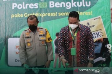 Polres Bengkulu gandeng Grab permudah layanan pembuatan SKCK