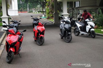 WIKA akan distribusi besar-besaran motor listrik Gesits tahun ini