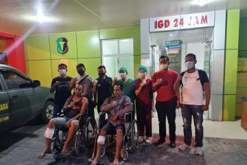Polisi menembak dua pelaku pencurian sepeda motor di Medan