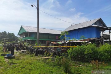 Polisi sterilkan rumah seorang terduga teroris di Makassar