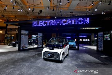 Toyota pajang 10 mobil listrik di IIMS 2021