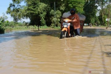 Sejumlah wilayah di Kabupaten Madiun dilanda banjir