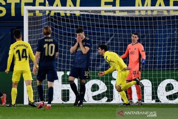 Villarreal mantapkan agregat atas Dinamo, Roma singkirkan Ajax