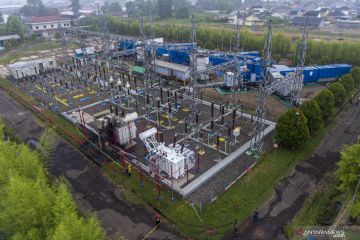 Gardu PLTG CNG Jakabaring meledak dan terbakar