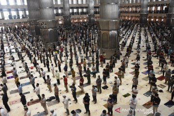 Pekan ini, Istiqlal kembali dibuka untuk Shalat Jumat