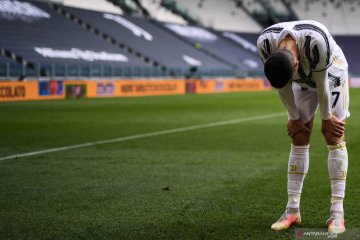 Juventus dipastikan tanpa Ronaldo lawan Atalanta karena cedera