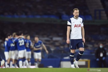 Everton dan Hotspur berbagi angka di Goodison Park