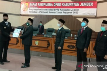 DPRD Jember berikan rapor merah atas LPKJ tahun anggaran 2020