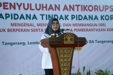 KPK gelar penyuluhan bagi napi tipikor di Lapas Kelas IIA Tangerang