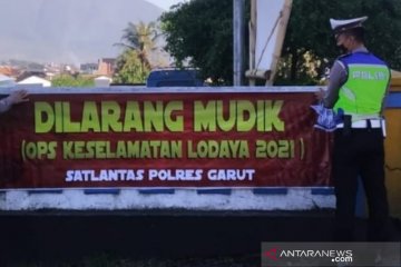 Polres Garut siapkan pos penyekatan untuk halau pemudik